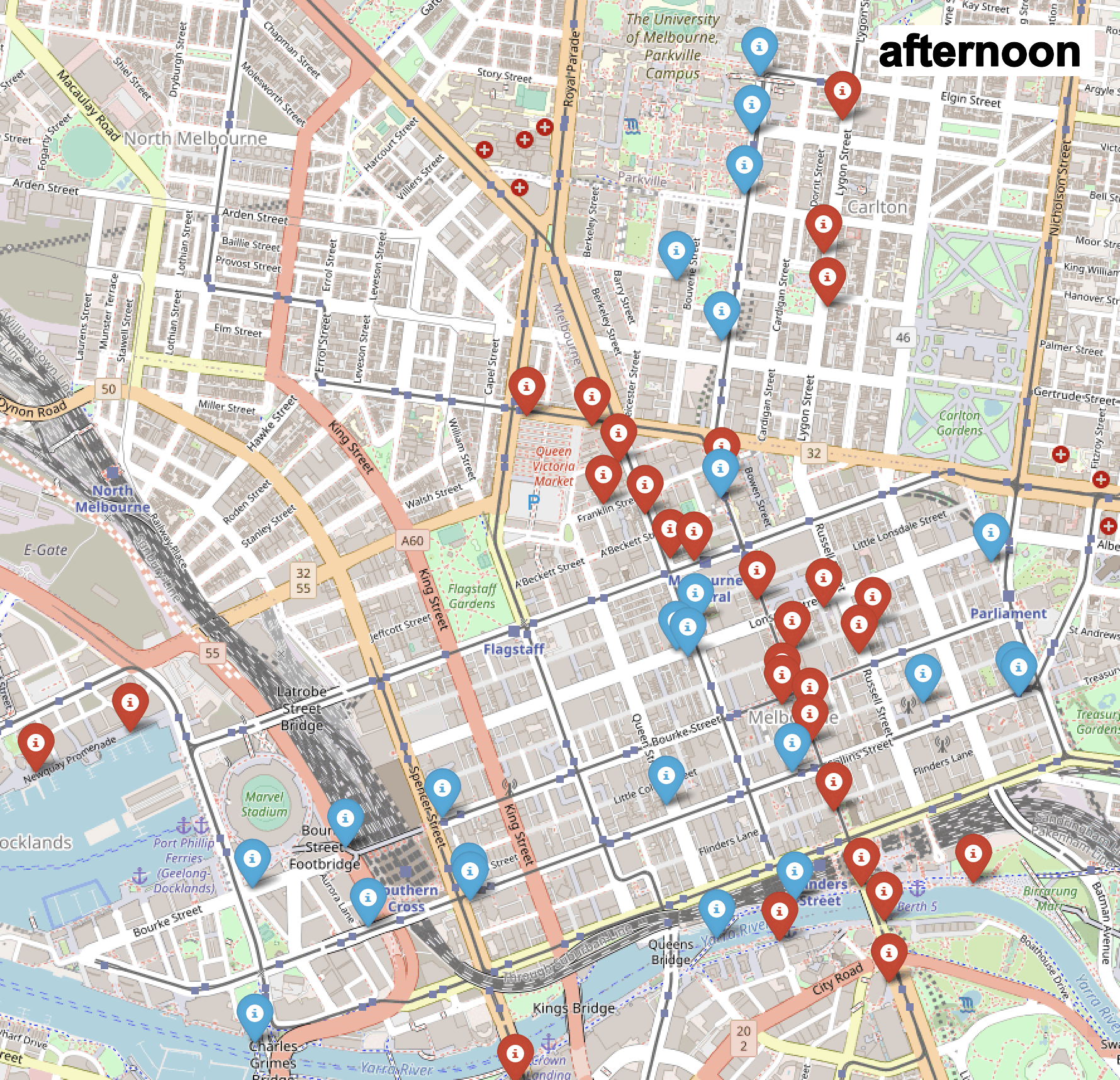 Footfall Pattern Clustering